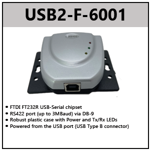 USB to RS422 adapters (FULL SPEED)