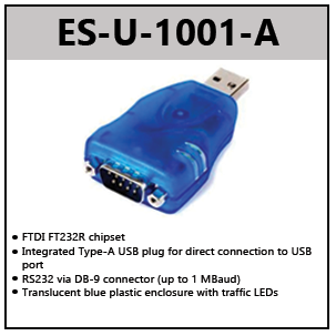 USB to RS232 Adapters (FULL SPEED)