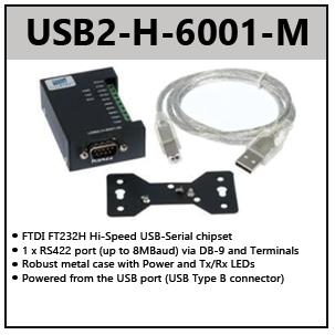 USB to RS422 adapters (HIGH SPEED)